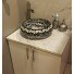 Talavera Round Vessel Sink Donut Acapulco Negro